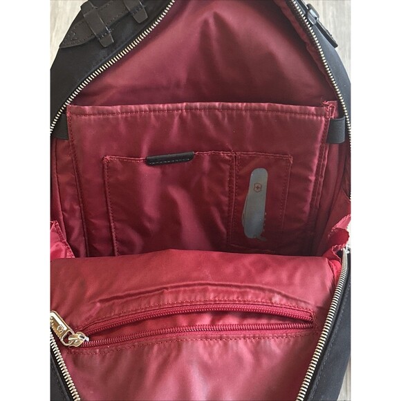 Victorinox Swiss Army Women's Victoria 2.0 Classic Business Laptop Backpack Navy - Picture 7 of 12